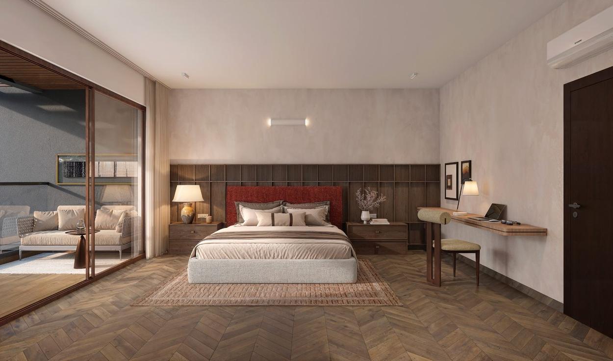 Bedroom interior
